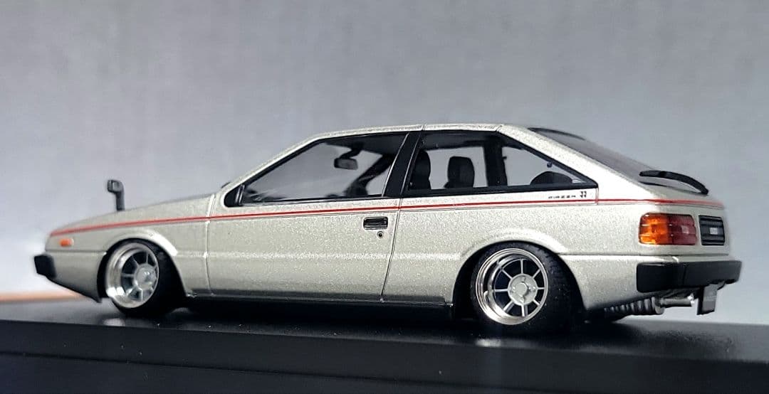 1/43　いすゞ　ピアッツァ改　ハヤシストリート　アルミ製　深リム