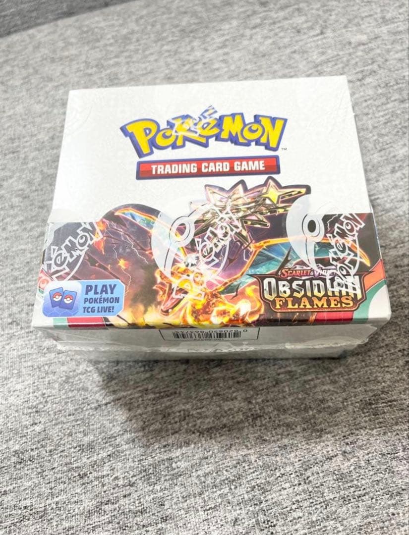 黒炎の支配者OBSIDIANFLAMESポケモンカード未開封BOX海外激レア