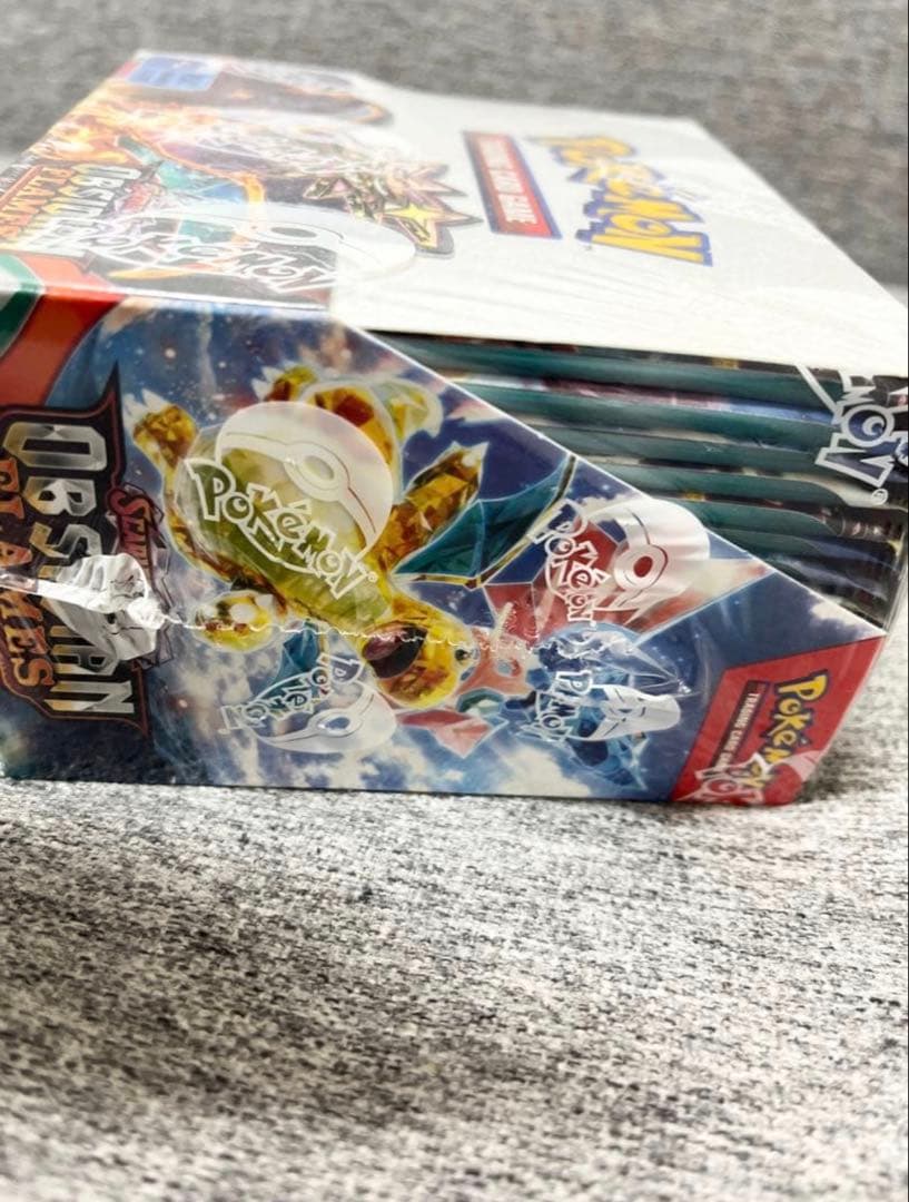 黒炎の支配者OBSIDIANFLAMESポケモンカード未開封BOX海外激レア