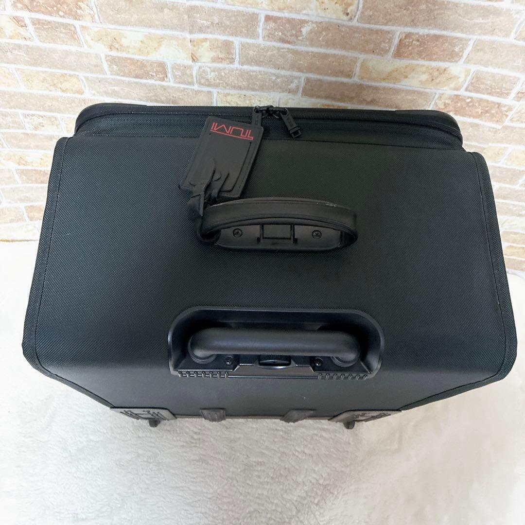 TUMI トゥミ　ブラック ナイロン キャリーケース 中型