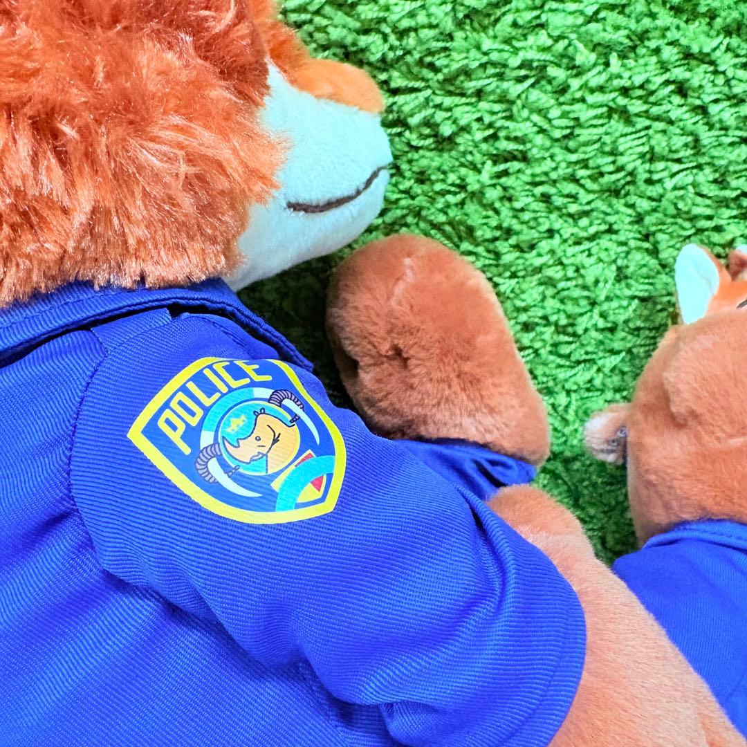 ズートピア　ニック　mogumogu ぬいぐるみ&キーチェーン　2点