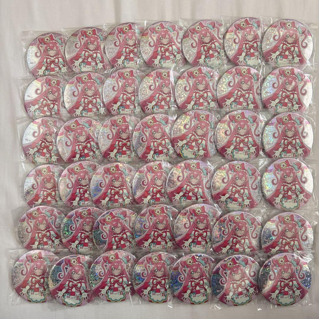 デリシャスパーティプリキュア キュアプレシャス 缶バッジ セット