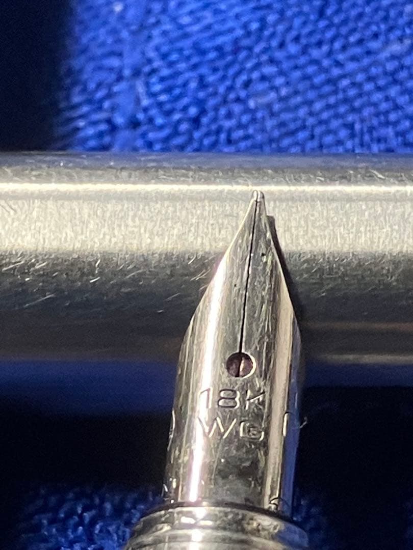 セーラー万年筆　WG レア廃盤品　昭和レトロ　18k ステンレスストラ