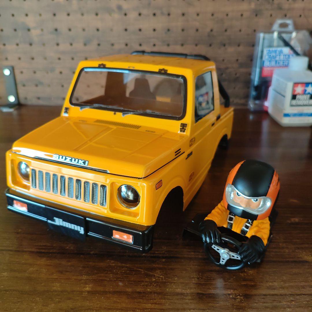 タミヤ　ジムニー　ウイリー　ボディ　キャメルイエロー