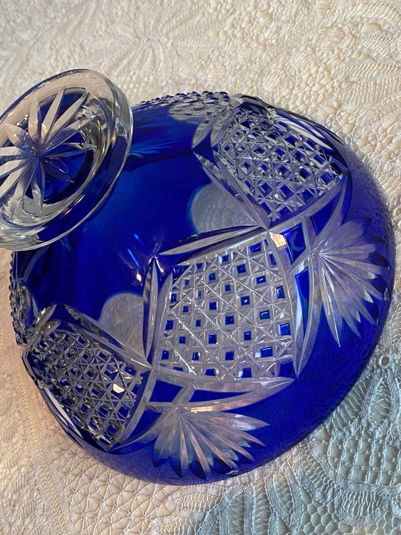 ヴァルサンランベール　カットが美しいクリスタル　ボウル