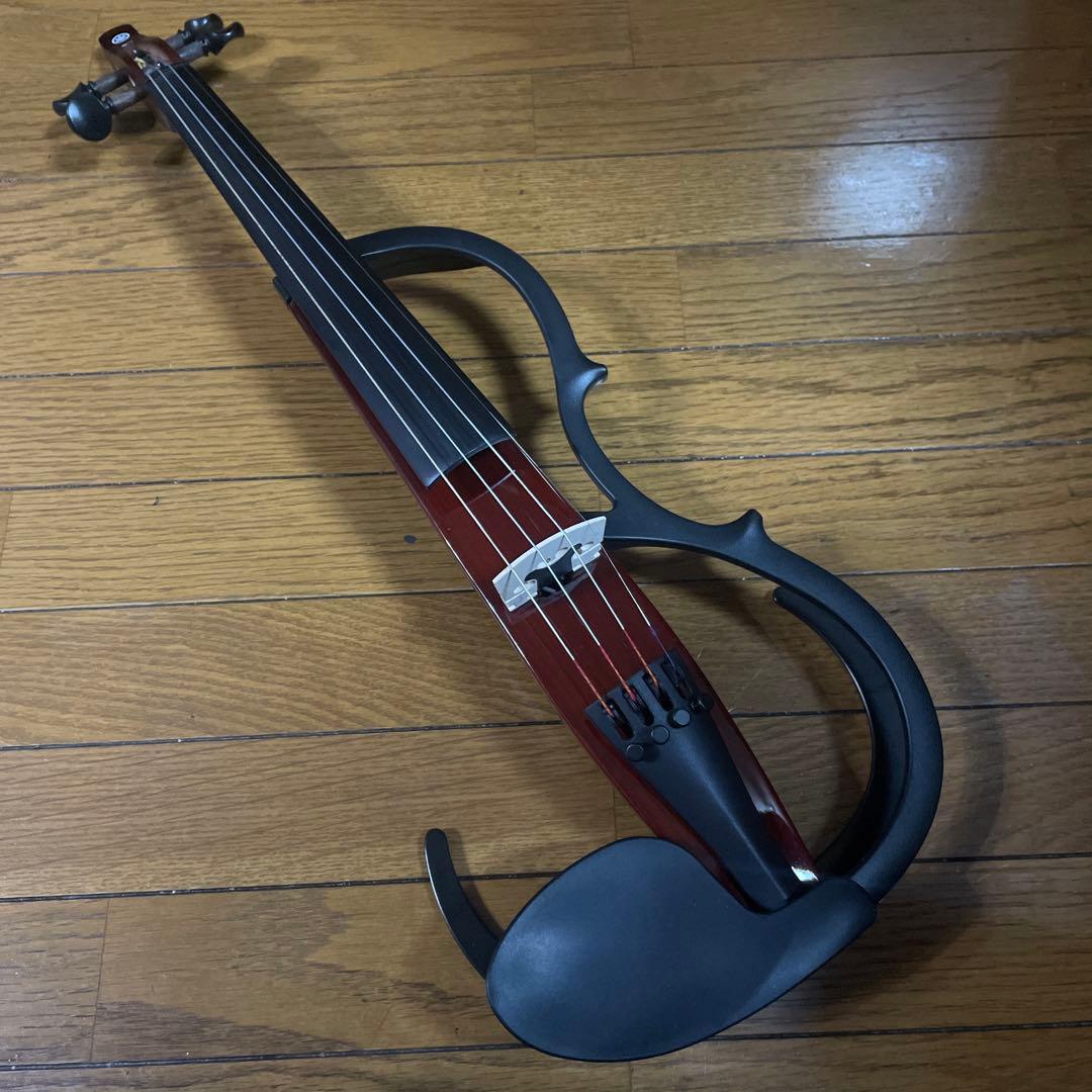 YAMAHA サイレントバイオリン　YSV104 弓・ケース付