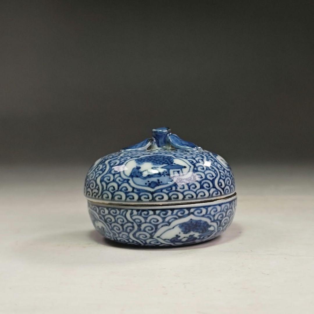 イ996 香合『叶松谷造』『祥瑞蜜柑　香合　共箱』茶道具