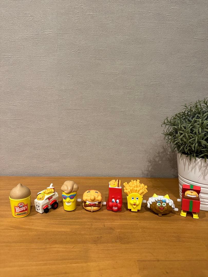 コンプ品　ウェンディーズ　Wendy's ミールトイ　8種　ビンテージ