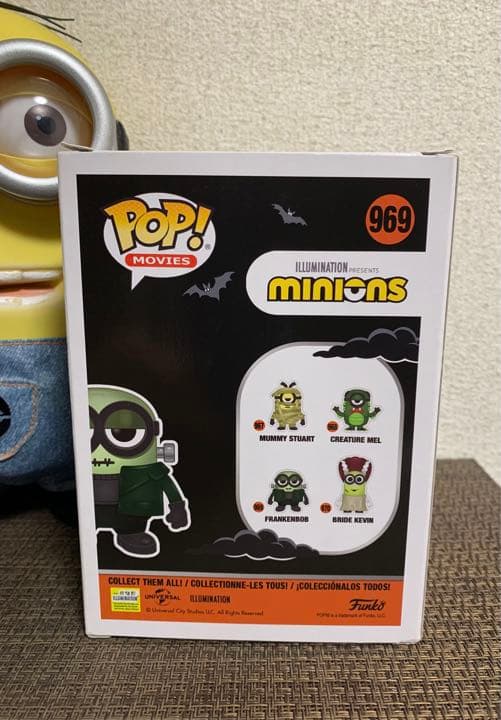 FUNKO POP minions フランケン ボブ フィギュア funko