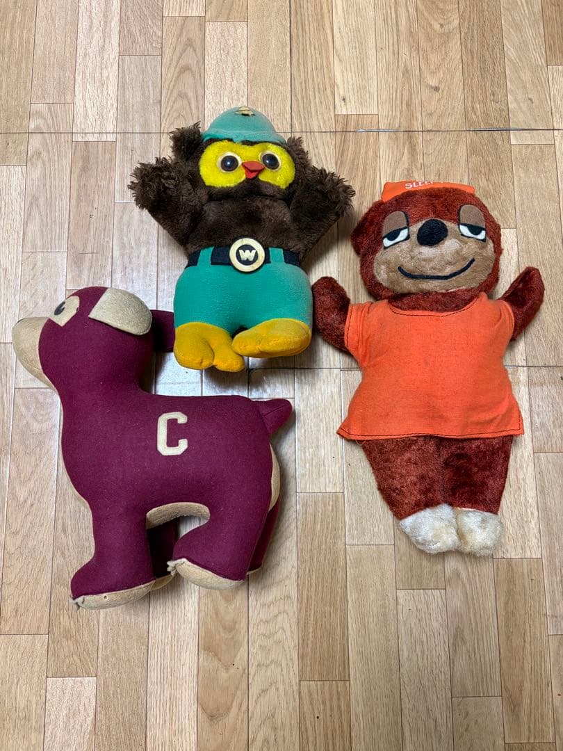 3点セットカレッジドール スリーピーベア owl