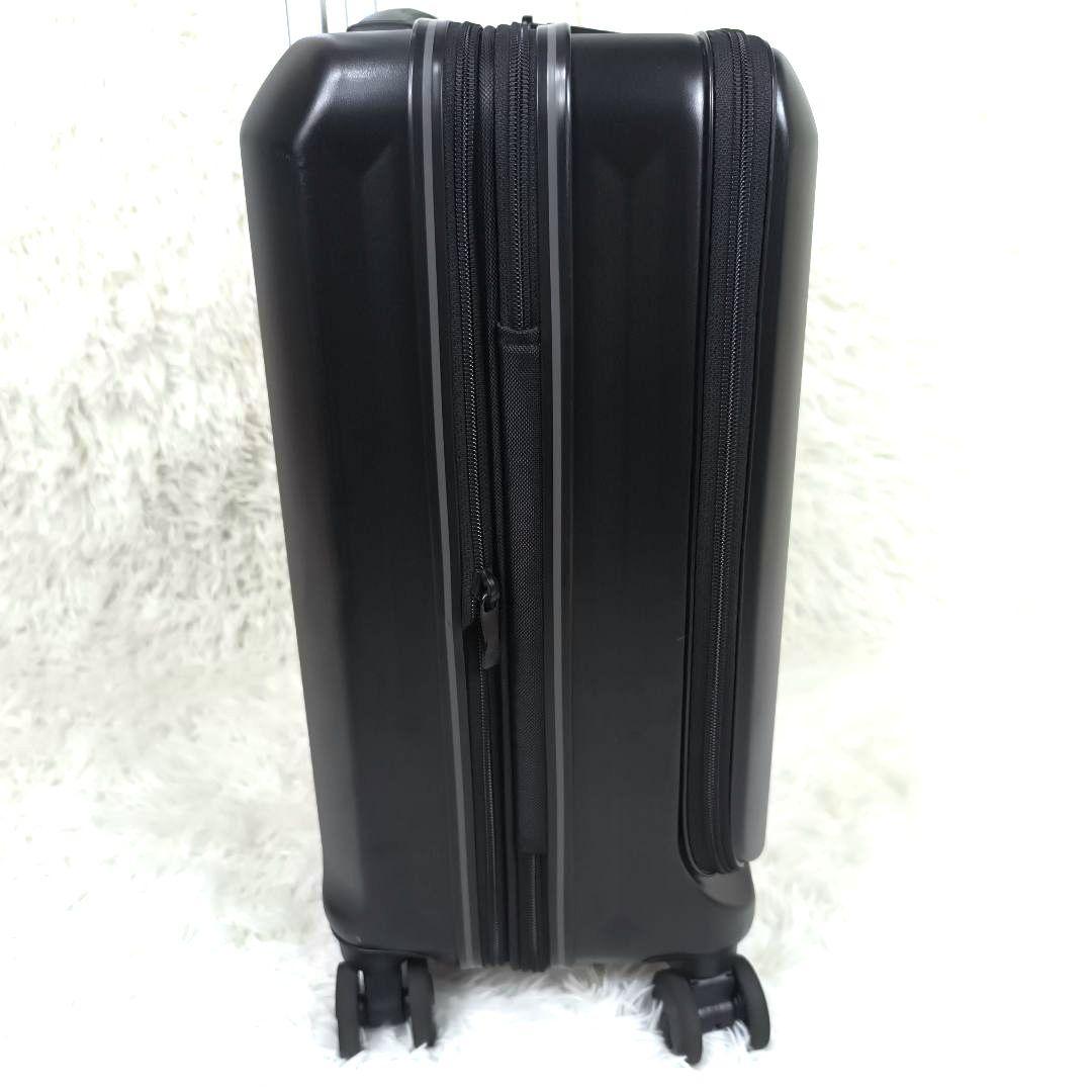 ✨極美品✨ アジアラゲージ デカかるedge キャリーケース 4輪 機内持込 黒