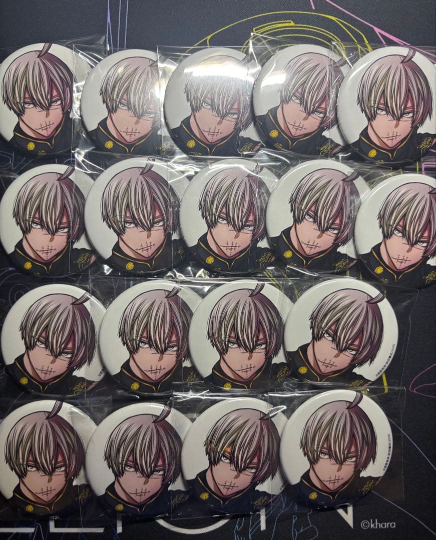 桃源暗鬼 アフターコミケ c107 皇后崎 缶バッジ