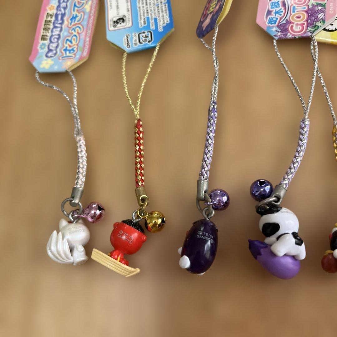 ご当地キティ　栃木県　那須限定　5種セット　根付けストラップ