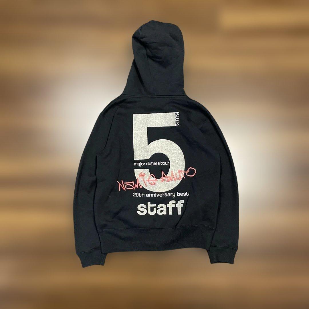 【希少】安室奈美恵　2012ツアー　20周年記念　スタッフパーカー　Sサイズ