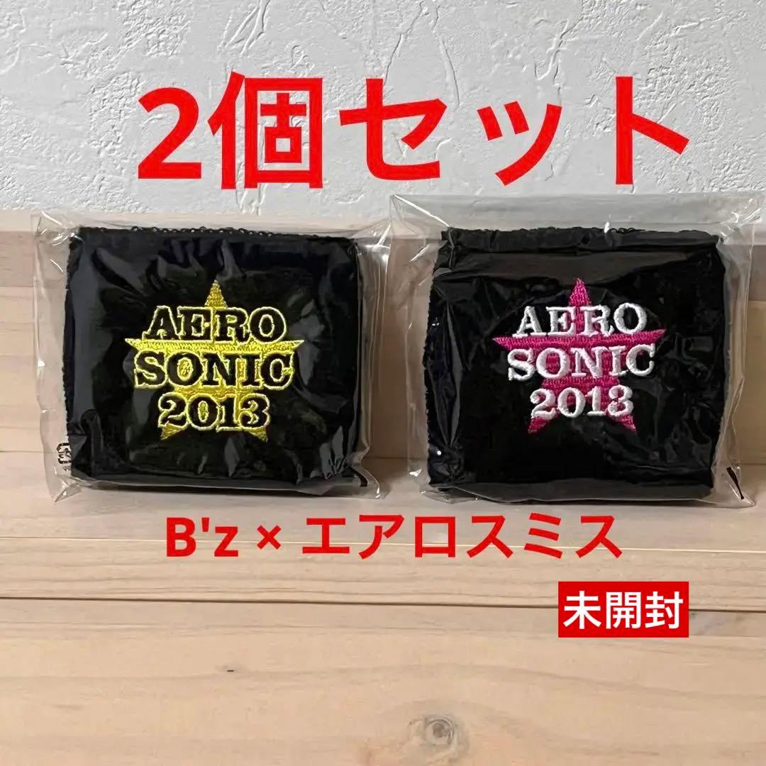 B'z エアロスミス エアロソニック 2013 リストバンド 2個セット