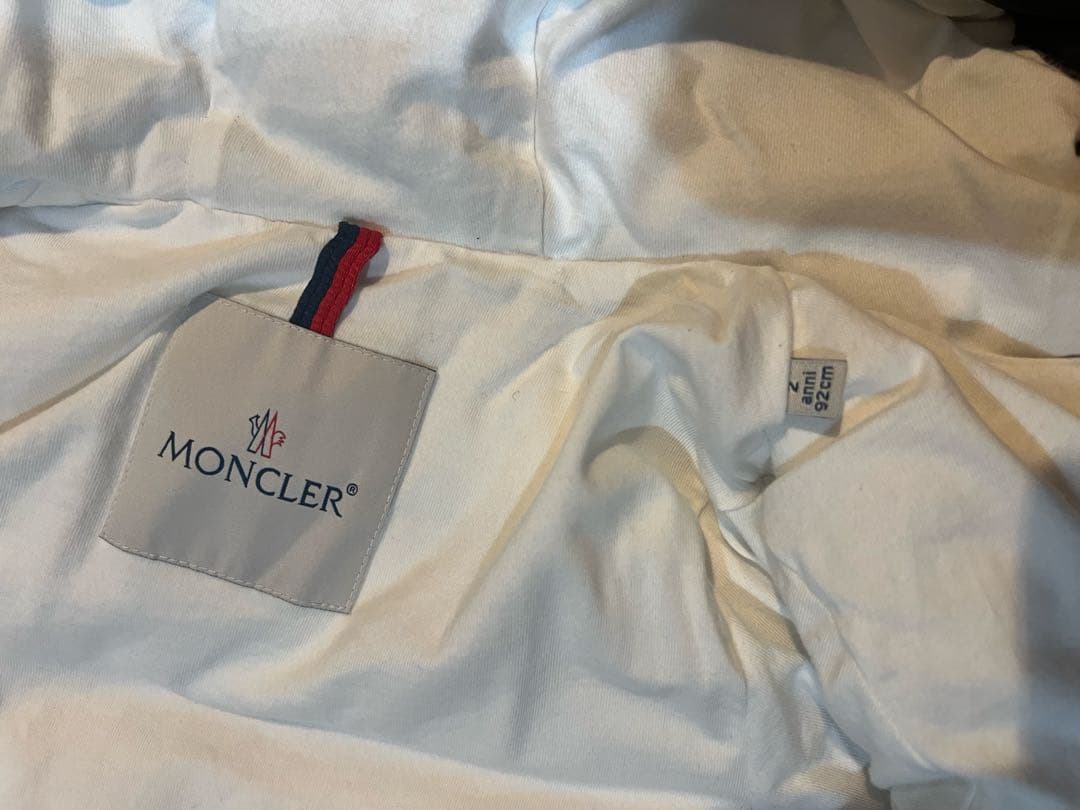 MONCLER ネイビー ダウン　2Y 92㎝