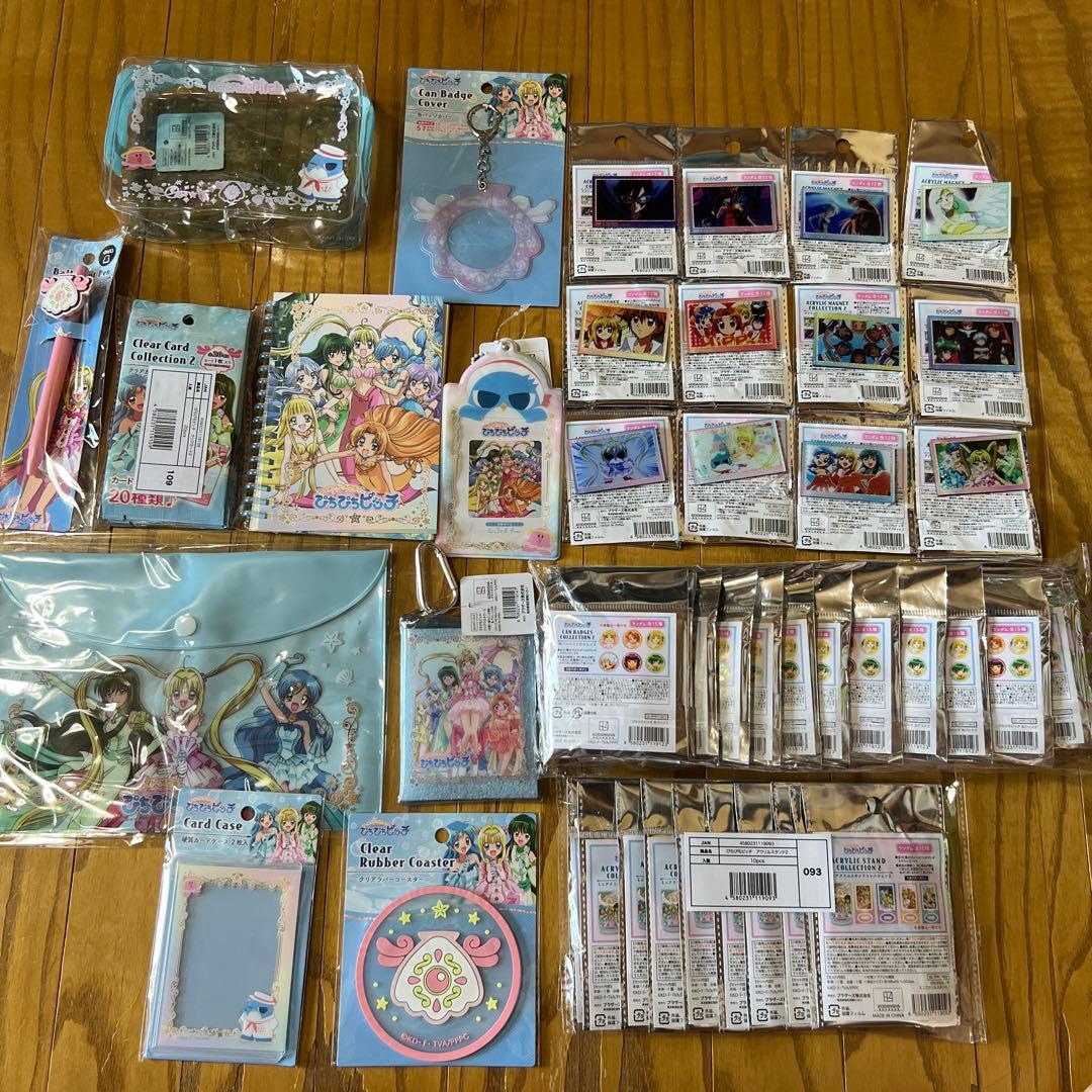 ぴちぴちピッチ セリア 66点 コンプリートセット 缶バッジ アクスタ カード