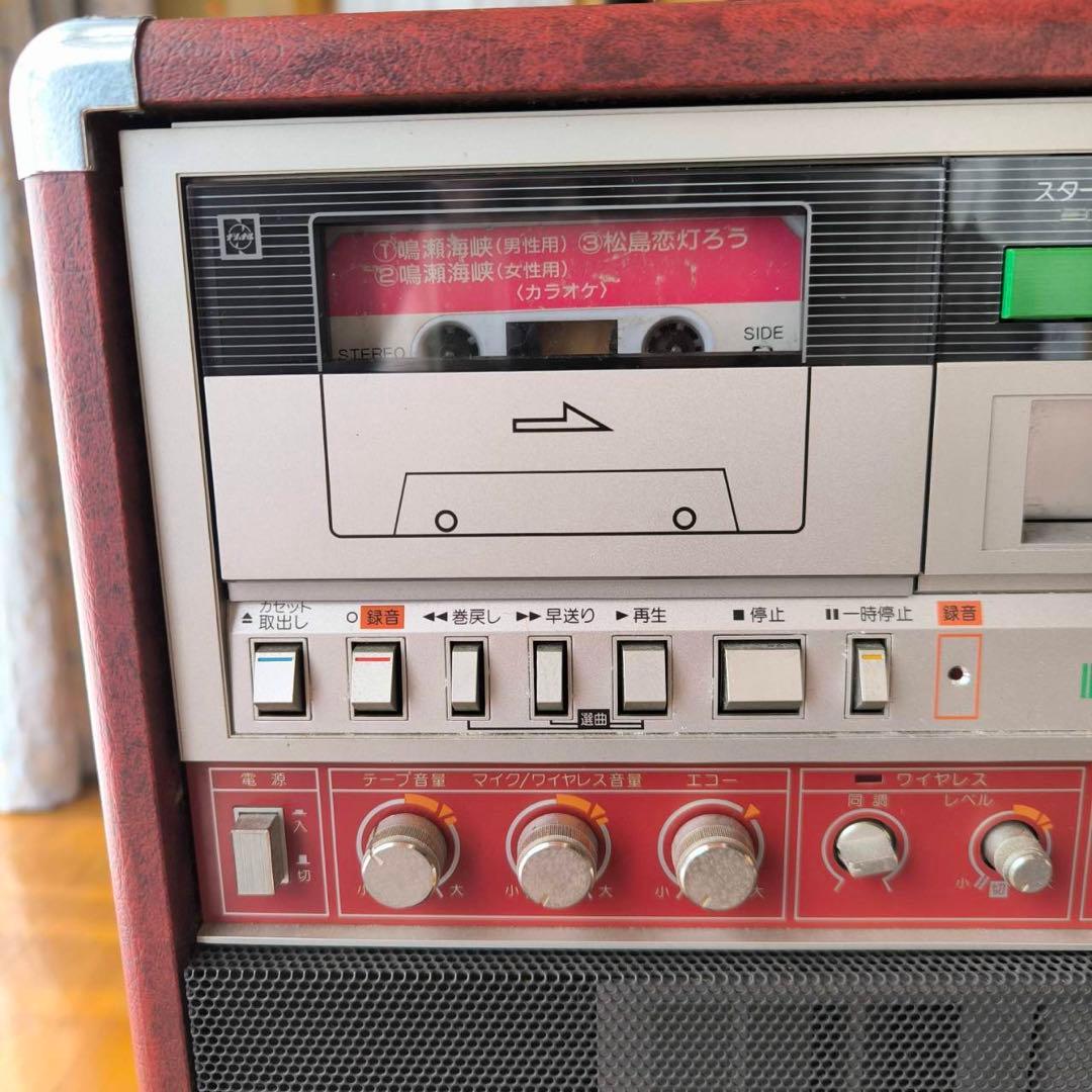 National RQ-85 8トラックテープ カセットレコーダ 希少 当時物