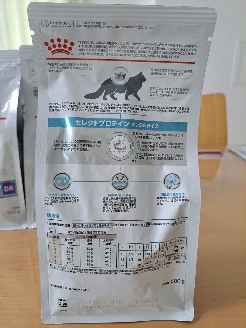 ロイヤルカナン　猫用　セレクトプロテイン ダック＆ライス ドライ