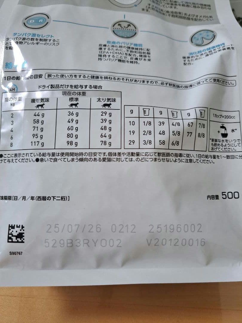 ロイヤルカナン　猫用　セレクトプロテイン ダック＆ライス ドライ