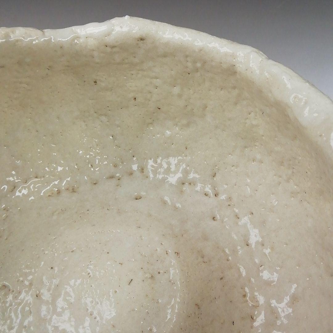 Ｔ５３１　茶碗　『竹の子画』『志野茶碗』『加藤景正 作』　共箱　抹茶碗　茶道具