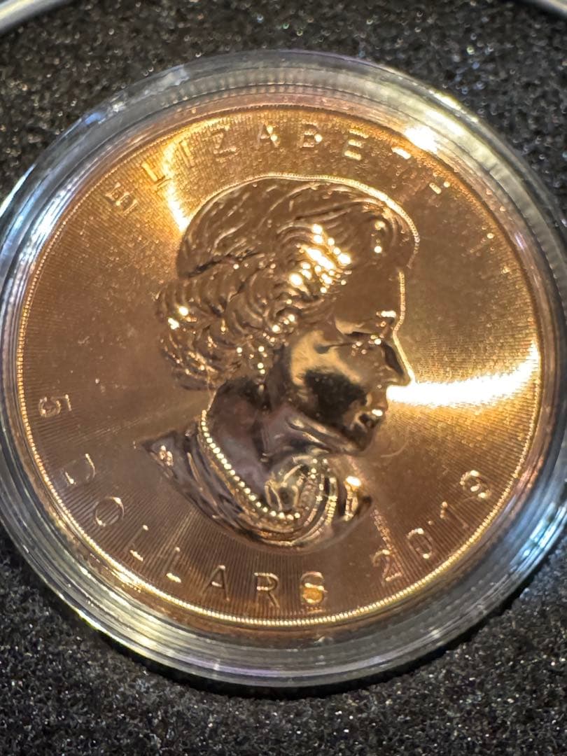 【世界500枚限定】2019 カナダ メイプルリーフ バレンタイン銀貨 1oz