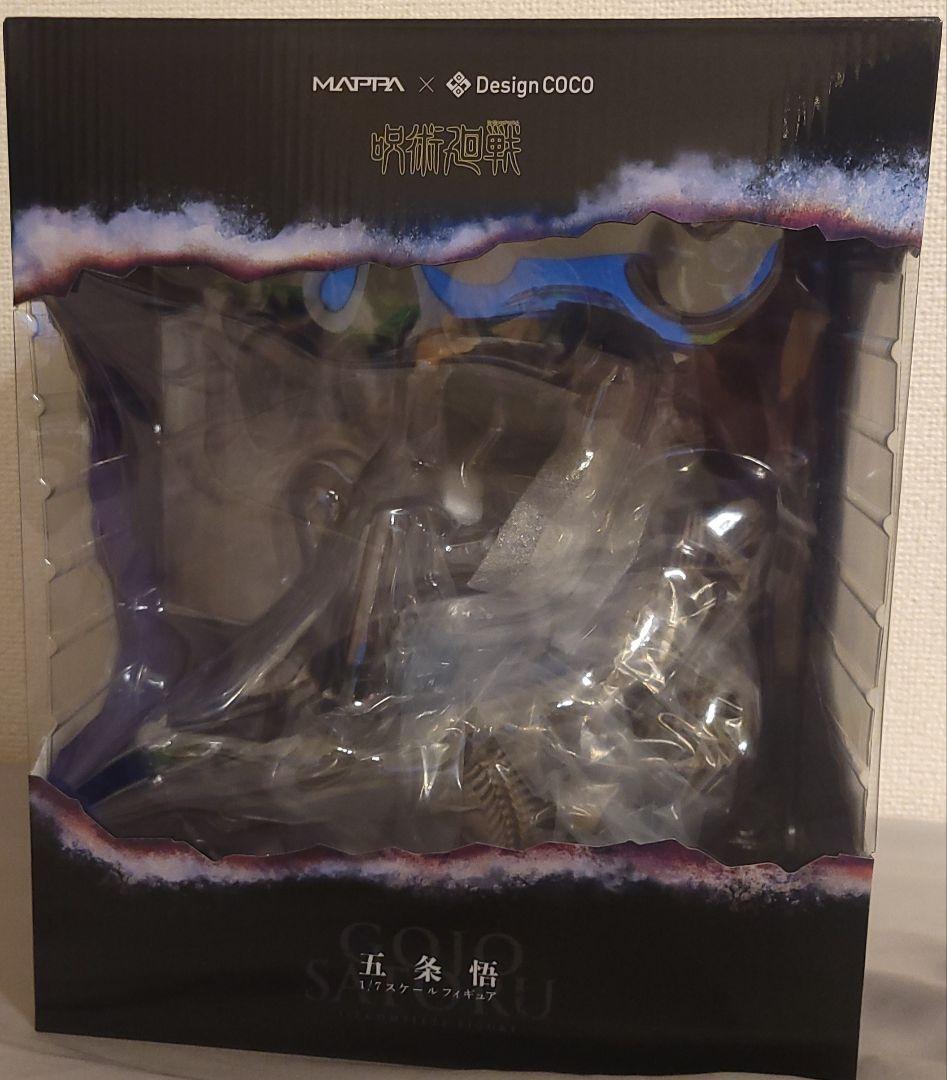 呪術廻戦 MAPPA x デザインココ 五条悟 1/7スケールフィギュア　未開封