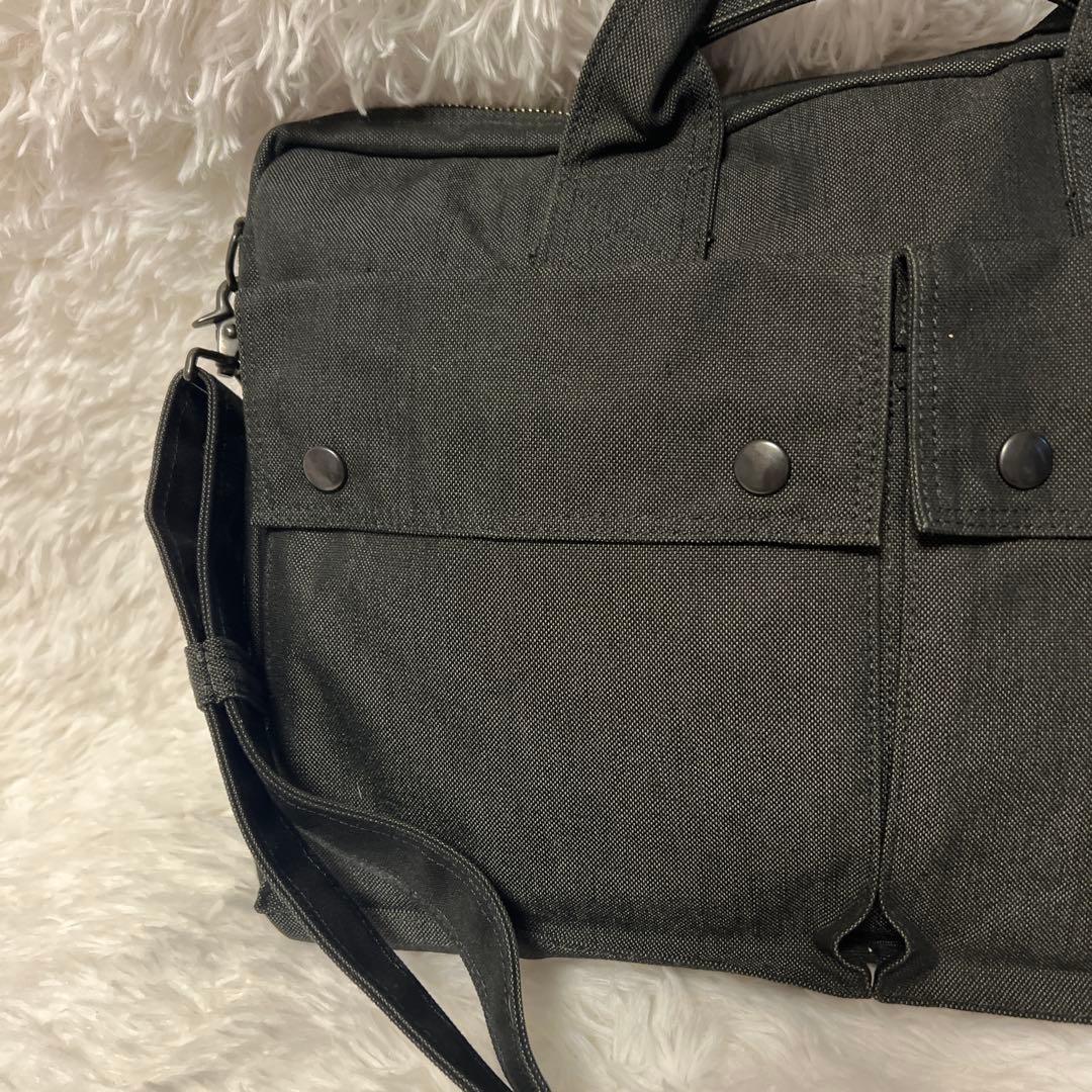 【美品】PORTER 2wayブラック ビジネスバッグ　ポーター　吉田カバン