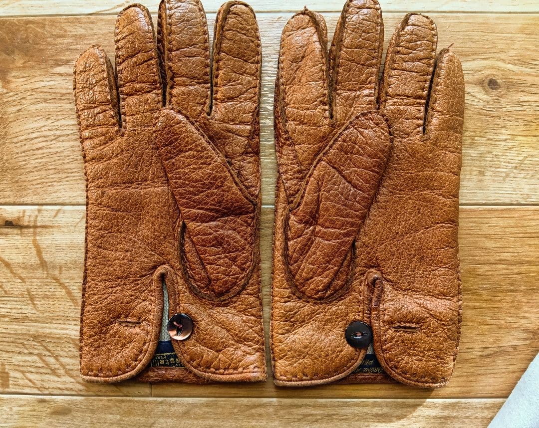 h*u様 restelli レステリ ペッカリーグローブ カシミアライニング