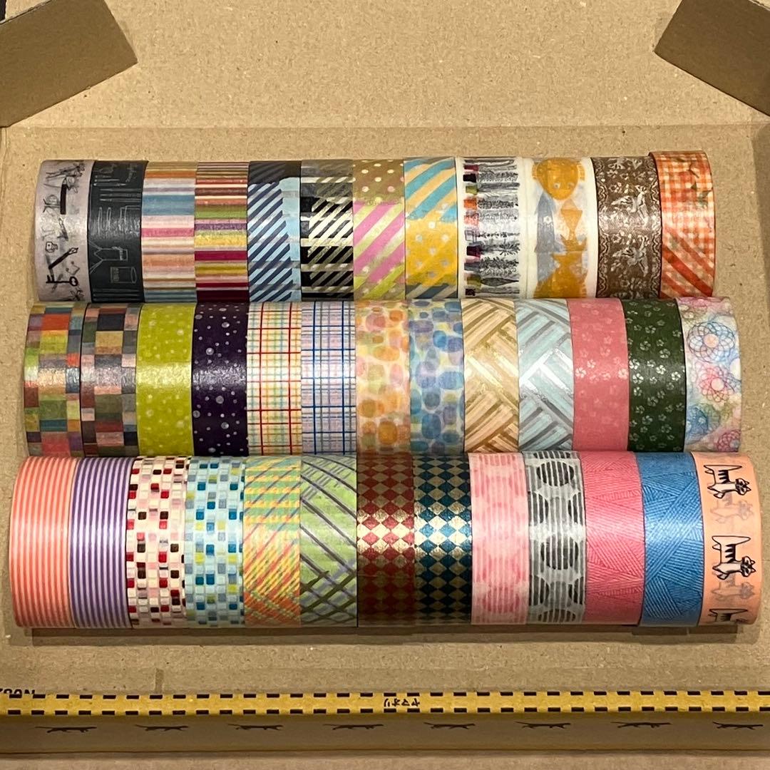 【中古/廃盤多数】マスキングテープ カモ井 38本セット