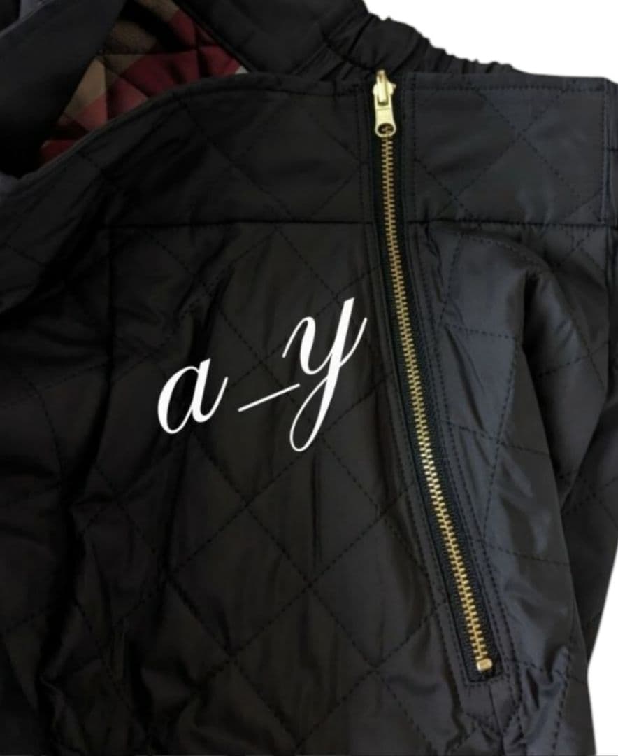 【状態良好】ブルーレーベルクレストブリッジ☆リバーシブルキルトスカート