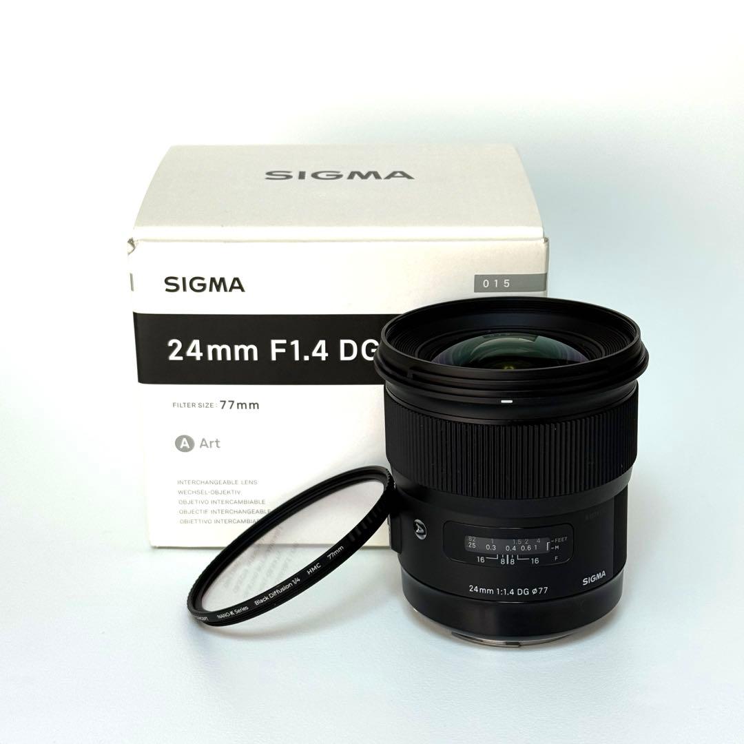 SIGMA 24mm F1.4 DG Artレンズ(for Canon)+おまけ