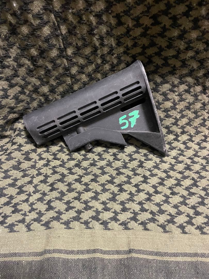 実物 米軍放出 M4 カービン用 6ポジション クレーンストック M149