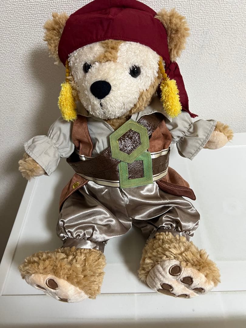 ダッフィーのぬいぐるみパイレーツコスチューム