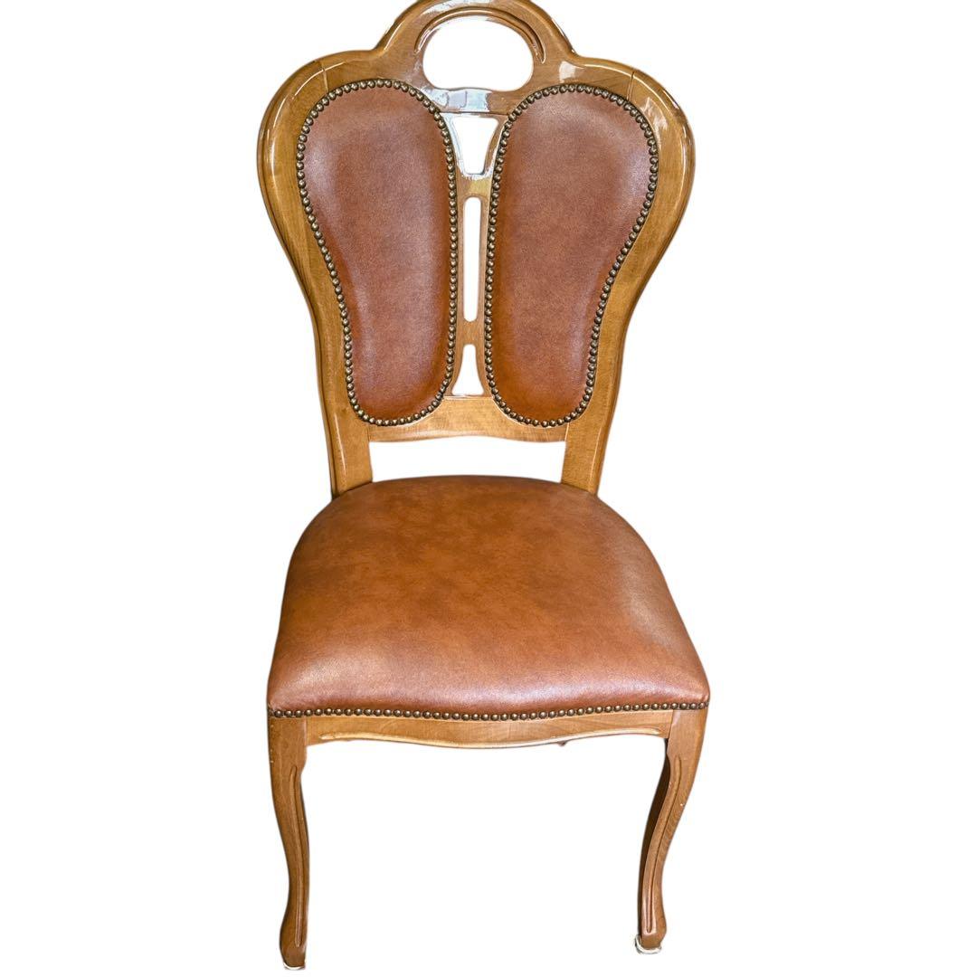 美品【イタリアアンティーク調】【モレロ・ジャンパウロ】【ダイニングチェアー】1脚