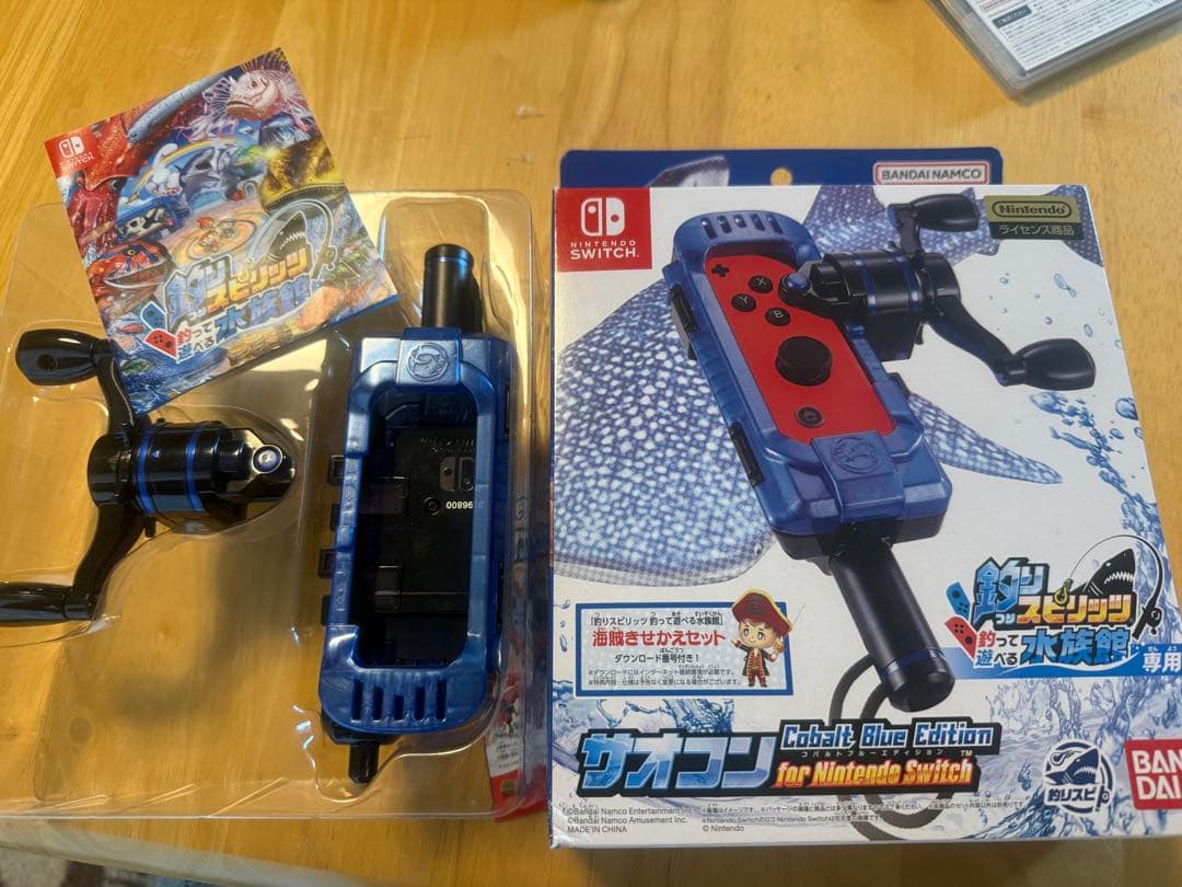 【美品】Nintendo Switch 釣りスピリッツ水族館&サオコンセット