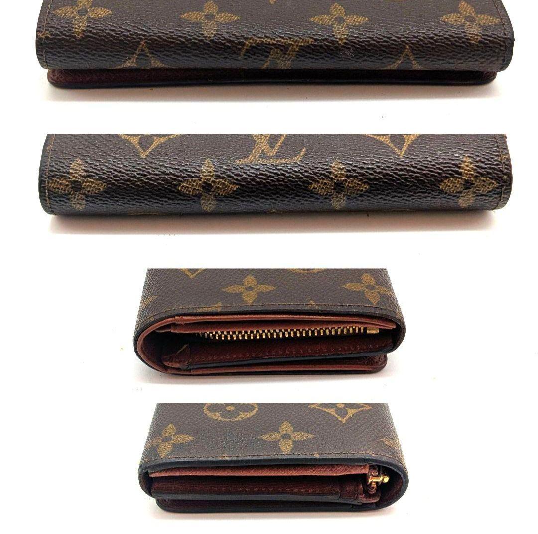 ルイヴィトン モノグラム ビエ トレゾール L字型ファスナー 折り財布 B36