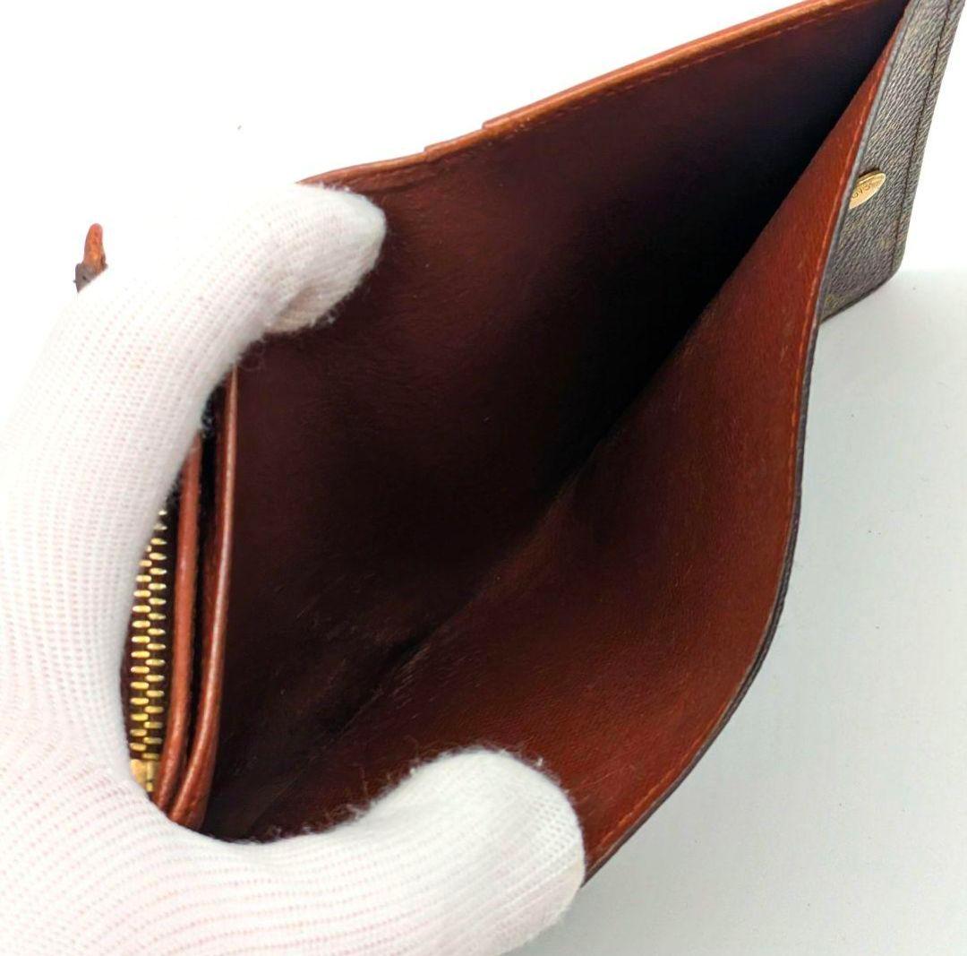 ルイヴィトン モノグラム ビエ トレゾール L字型ファスナー 折り財布 B36