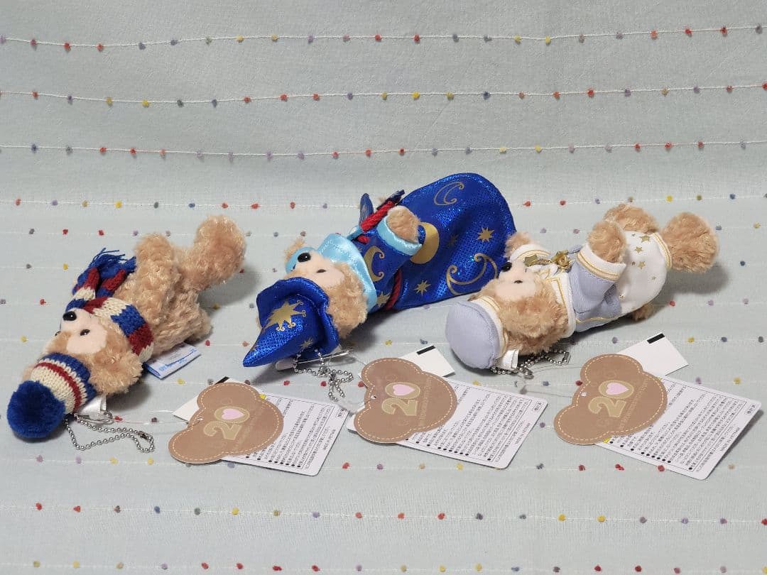 最新❤ 復刻版 ダッフィー ぬいぐるみバッジ 東京ディズニーシー