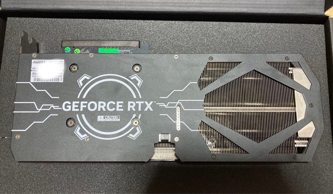 GeForce RTX4070 12GB GALAKURO トリプルファン