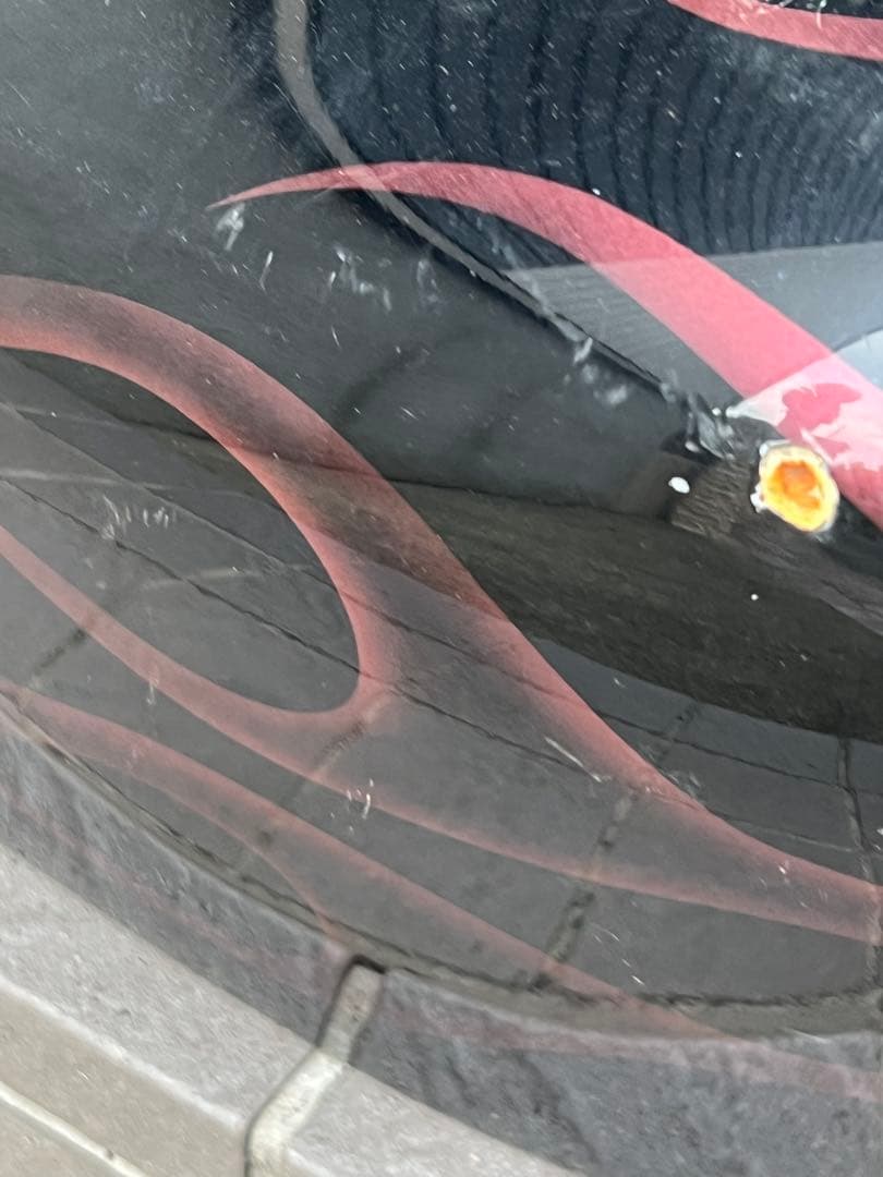 ★ハーレー　スポタン　スポーツタンク　フレイム柄