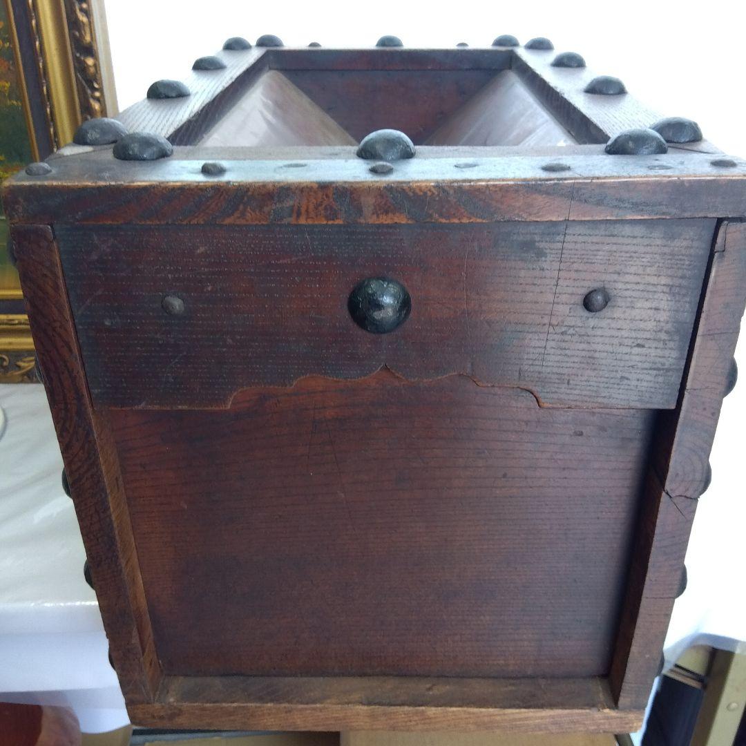 賽銭箱　レトロ　アンティーク　雑貨　コレクション