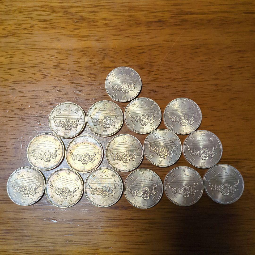 TSUKUBA EXPO'85 つくば万博記念500円硬貨16枚セット プルーフ
