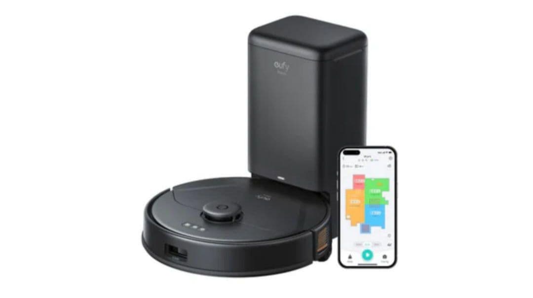 自動ゴミ収集ステーション付 ロボット掃除機 Eufy Clean X8 Pro