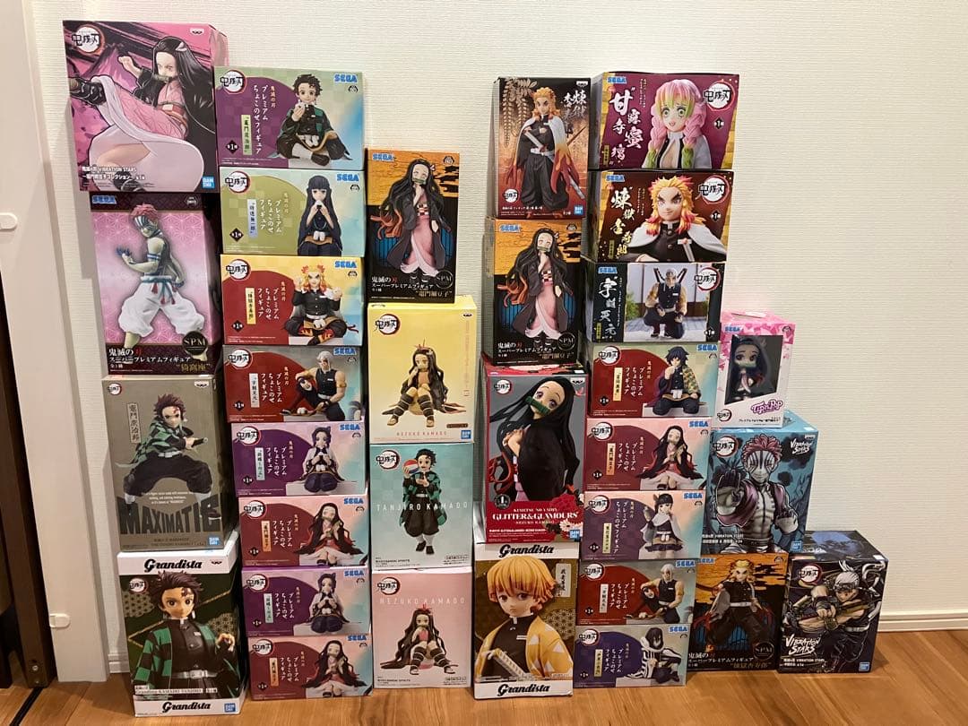 鬼滅の刃　フィギュア　67体セット