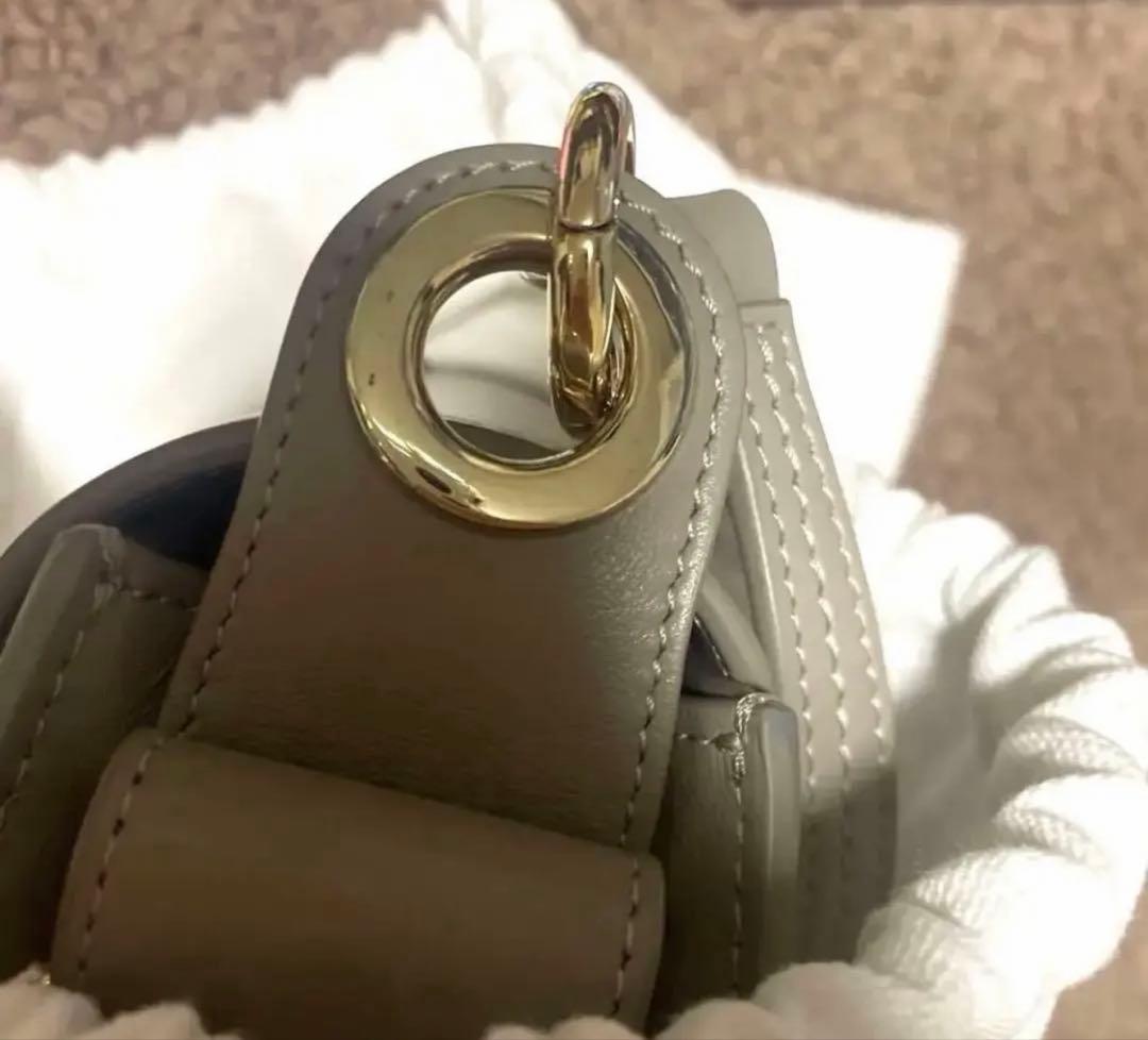 値下げ再出品　シャイニー＆スエードレザー　TESS スモールバッグ　クロエ