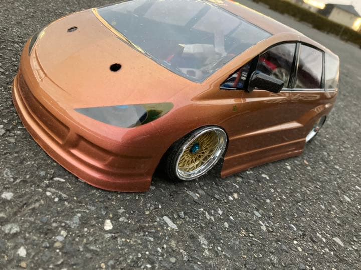 30エスティマ ボディ 1/10ラジコン ドリラジ