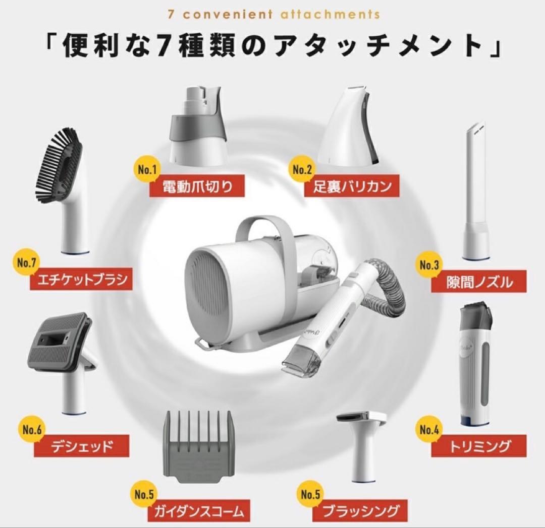 パテッカー グルーミングバリカン 7in1