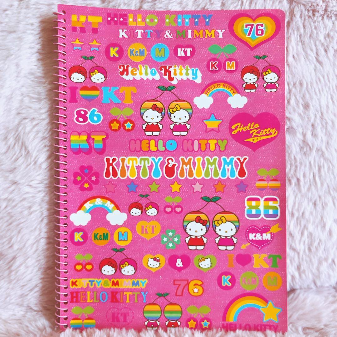 希少レア　ハローキティ　チェリー　レターセット　シール付きメモ　ノート　2002