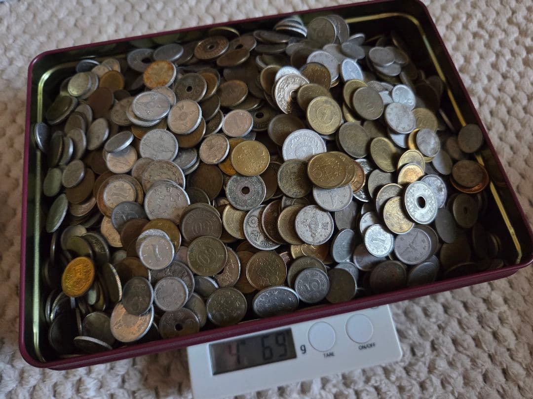 古銭 コレクション 4キロ
